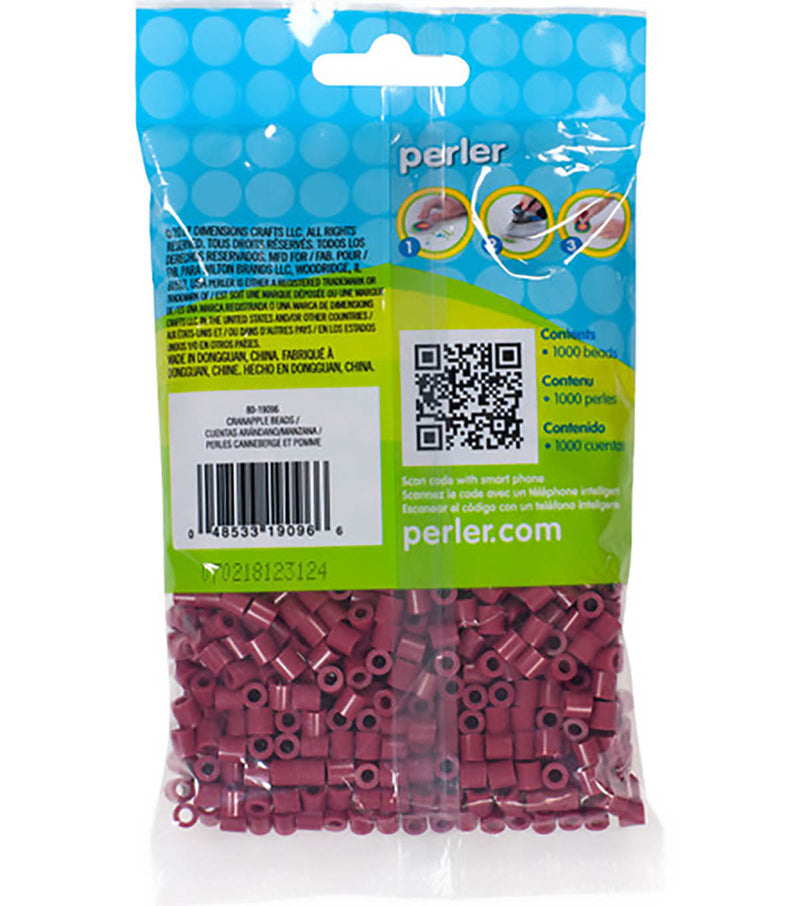 1,000 Perler Beads - Cranapple