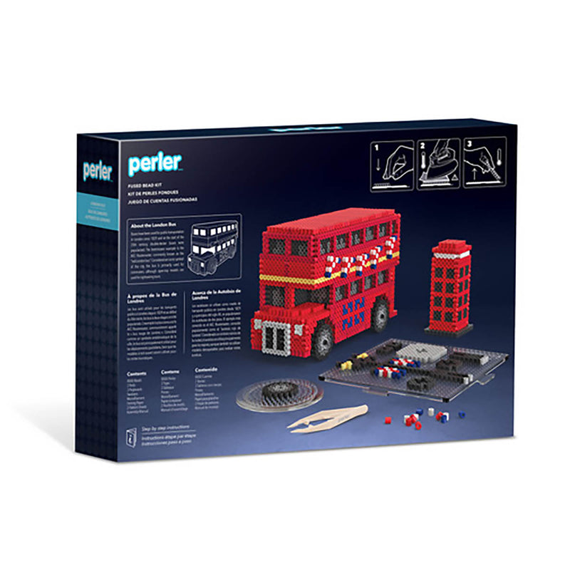 Perler 3D London Bus Fused Bead Kit