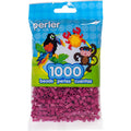 1,000 Perler Beads - Raspberry