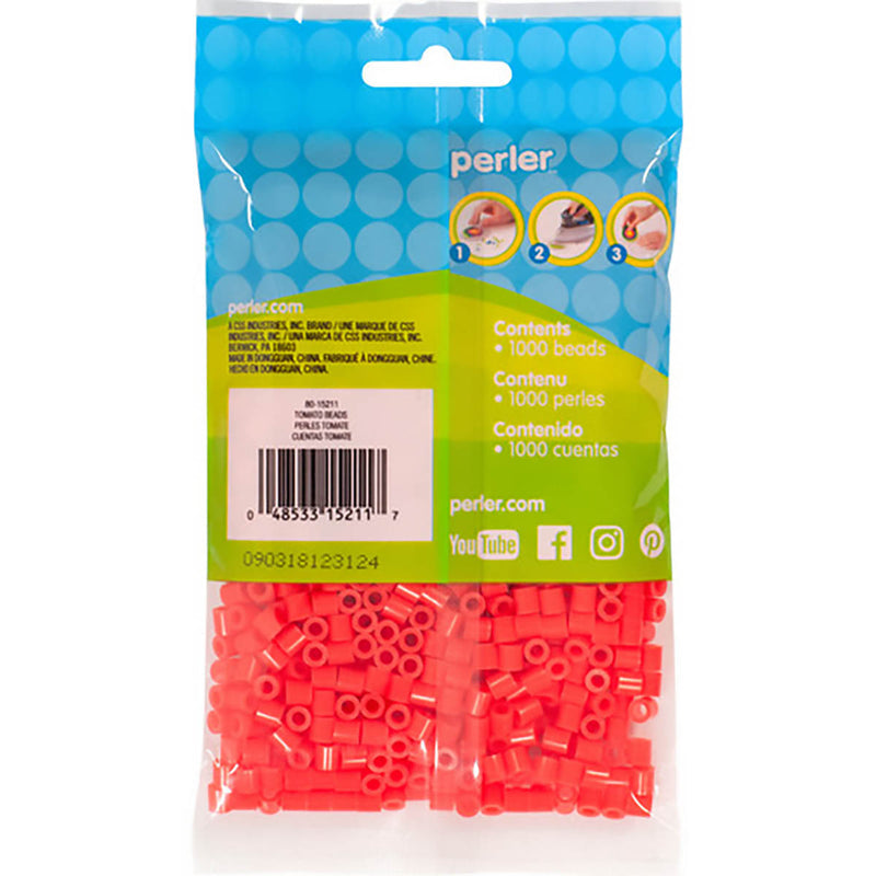 1,000 Perler Beads - Tomato