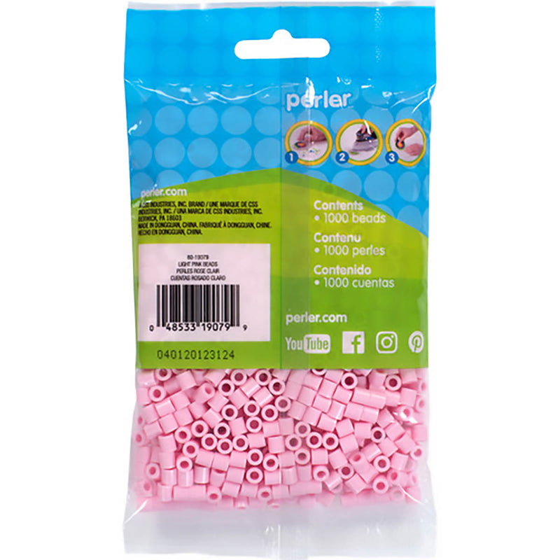 1,000 Perler Beads - Light Pink