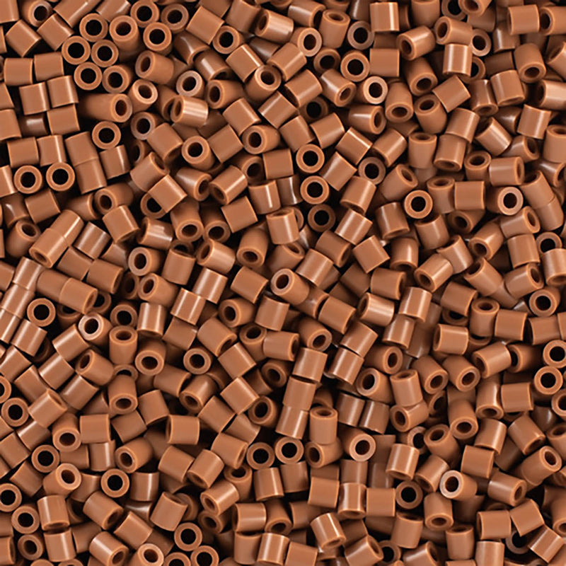 1,000 Perler Beads - Light Brown