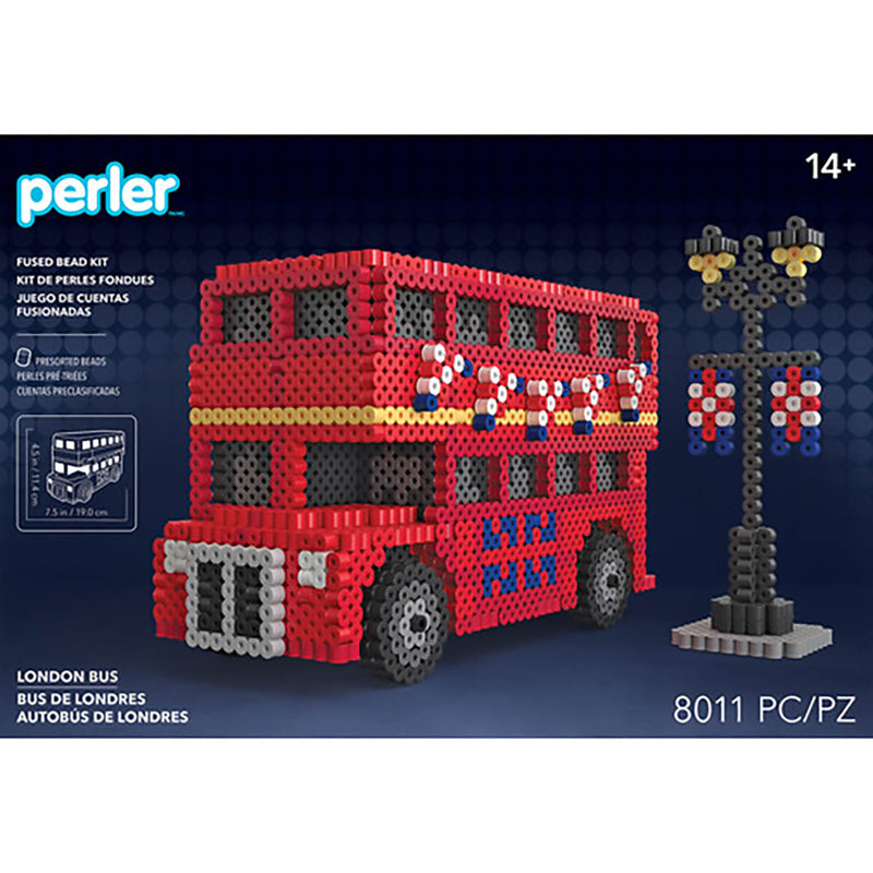 Perler 3D London Bus Fused Bead Kit
