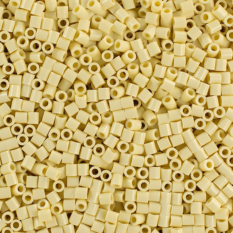 1,000 Perler Beads - Creme